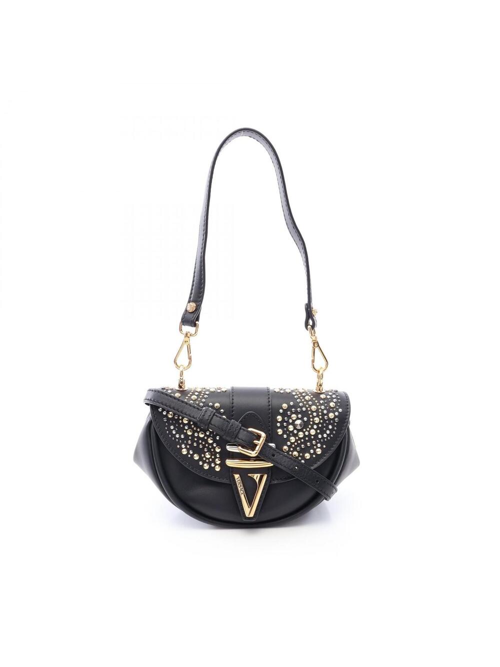 Versace Virtus Small Shoulder Bag #358735V12B